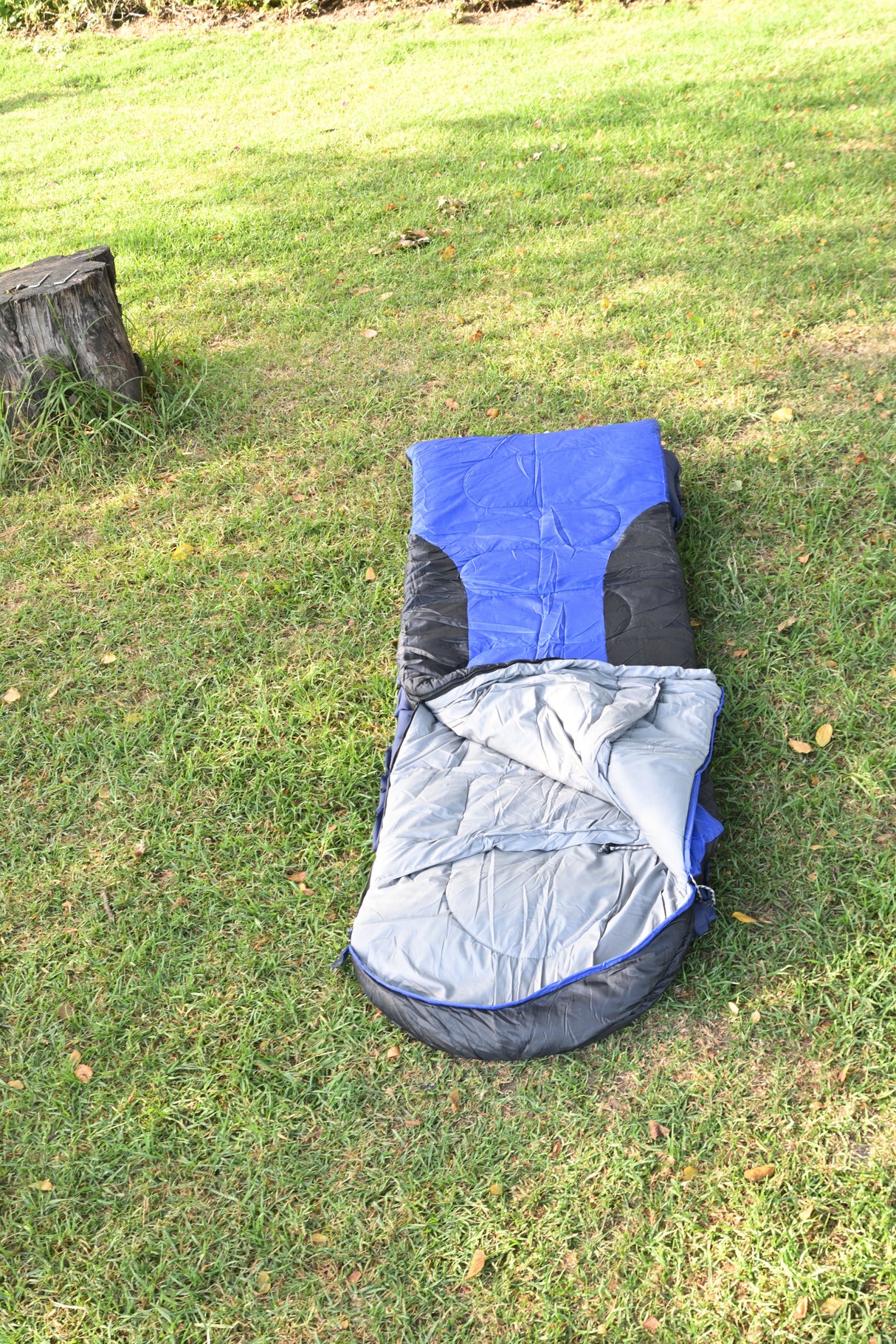 Four Season Envelope Sleeping Bag with Hood  - Warm, Durable & Adventure Ready