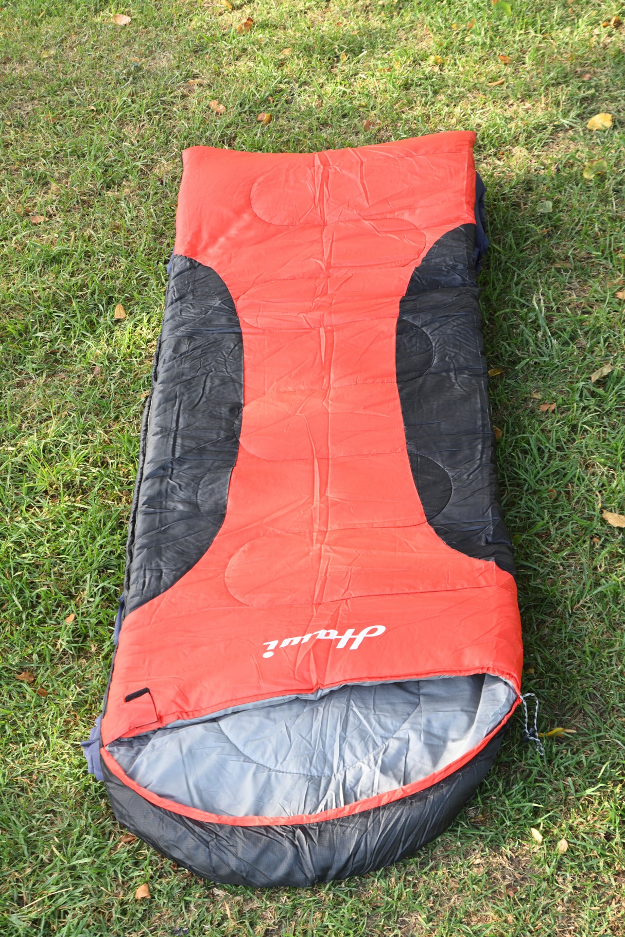 Four Season Envelope Sleeping Bag with Hood  - Warm, Durable & Adventure Ready