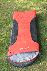 Four Season Envelope Sleeping Bag with Hood  - Warm, Durable & Adventure Ready