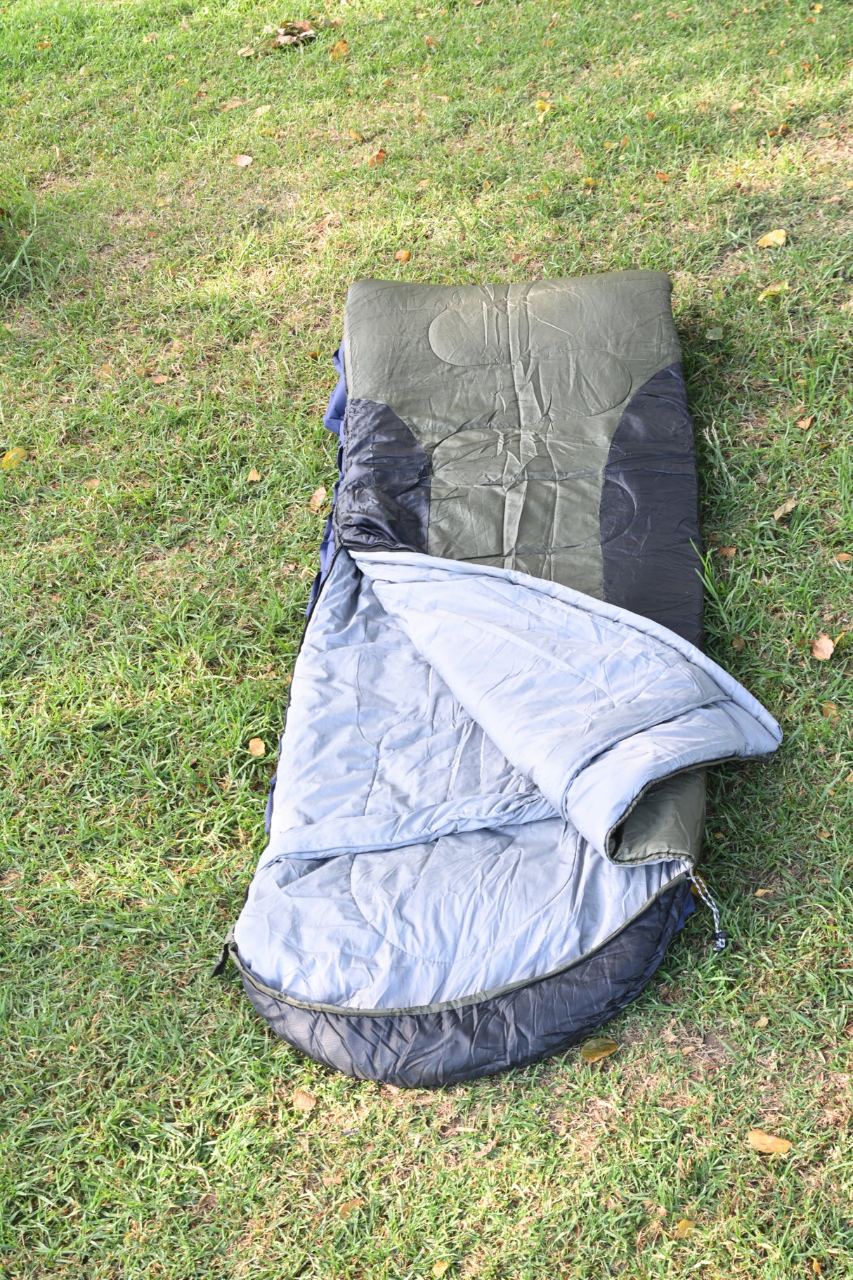 Four Season Envelope Sleeping Bag with Hood  - Warm, Durable & Adventure Ready