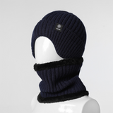 Double Layer Summit Beanie  with Neck Gaiter (Plain)