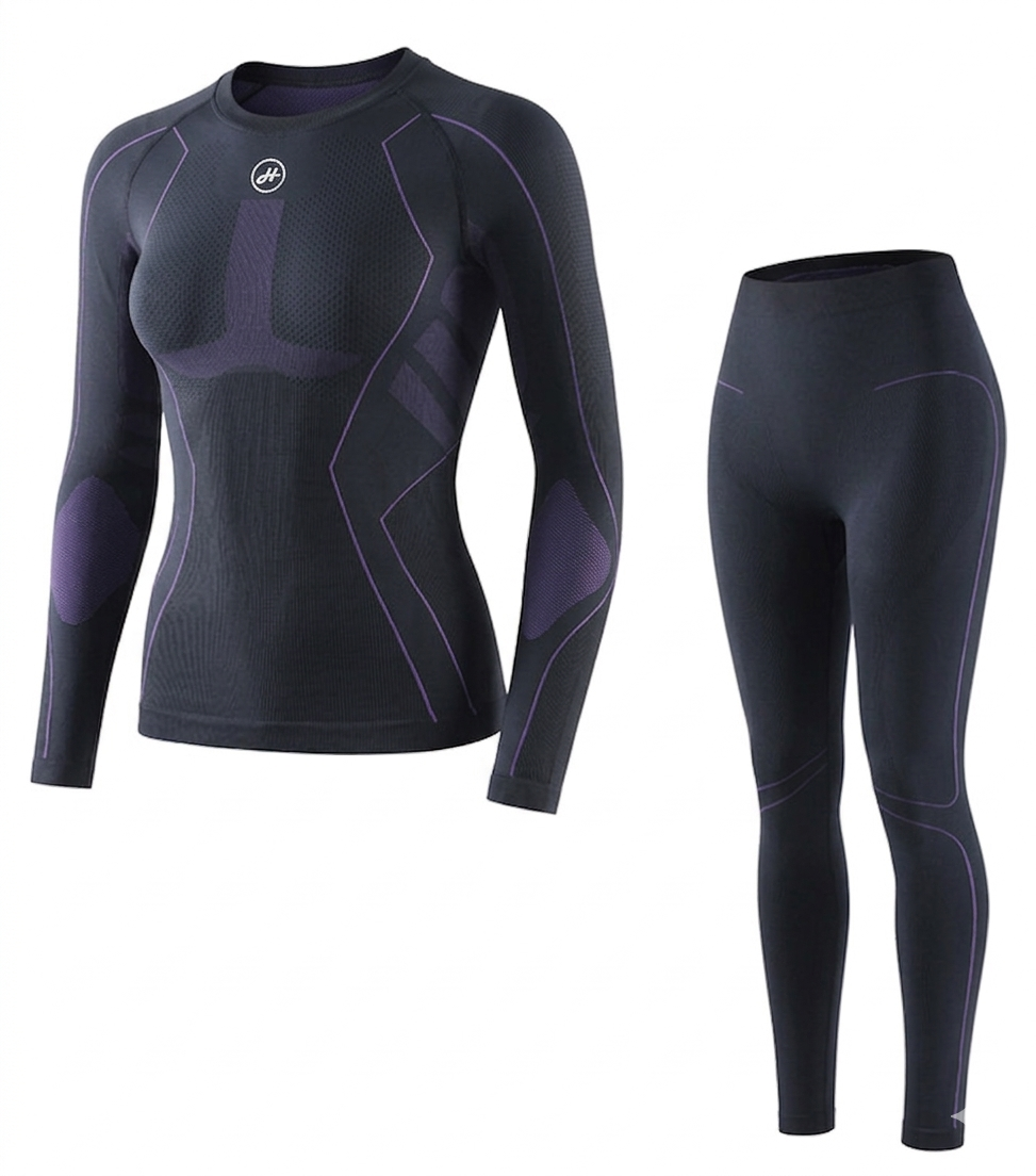 Seamless Compression Base Layer – Quick-Dry Performance Wear for Women