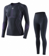 Seamless Compression Base Layer – Quick-Dry Performance Wear for Women