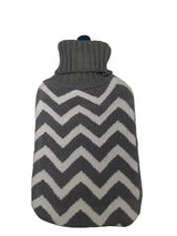 Hot Water Bottle with knitted cover