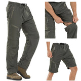 Convertible 2-in-1 Zip-Off Hiking Pants for Boys