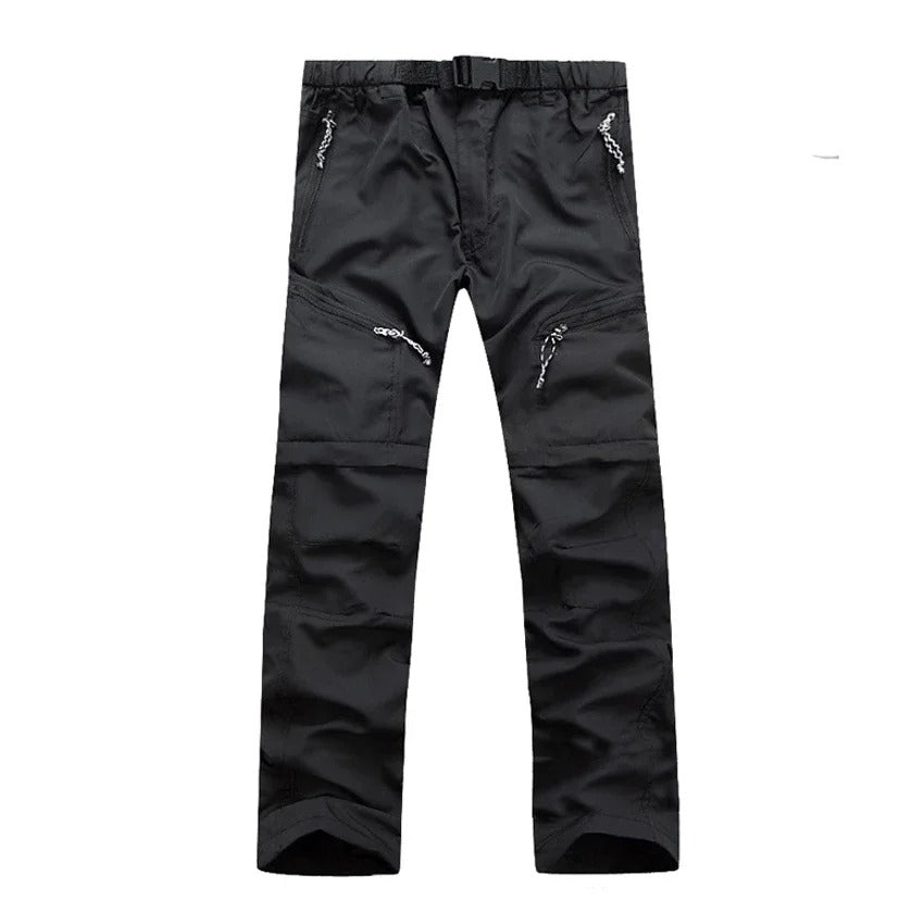 Convertible 2-in-1 Zip-Off Hiking Pants for Boys