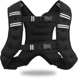 Weight Vest – 5kg, 8kg & 10kg | Non-Adjustable Weighted Workout Vest for Strength Training, Cardio &; Endurance
