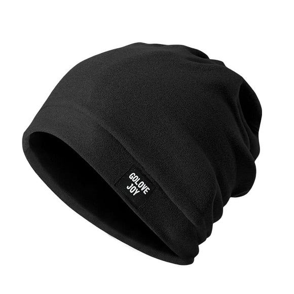Beanie Hat with Ponytail Hole