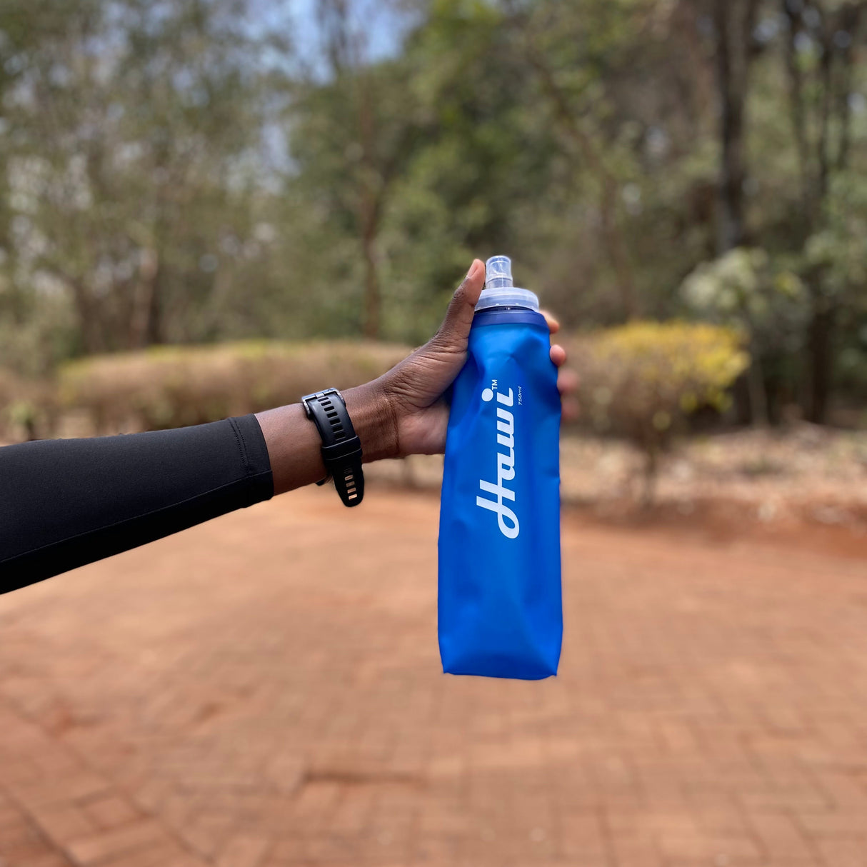 750 ML soft water bottle for running