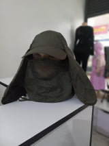 Caps with detachable sunshade