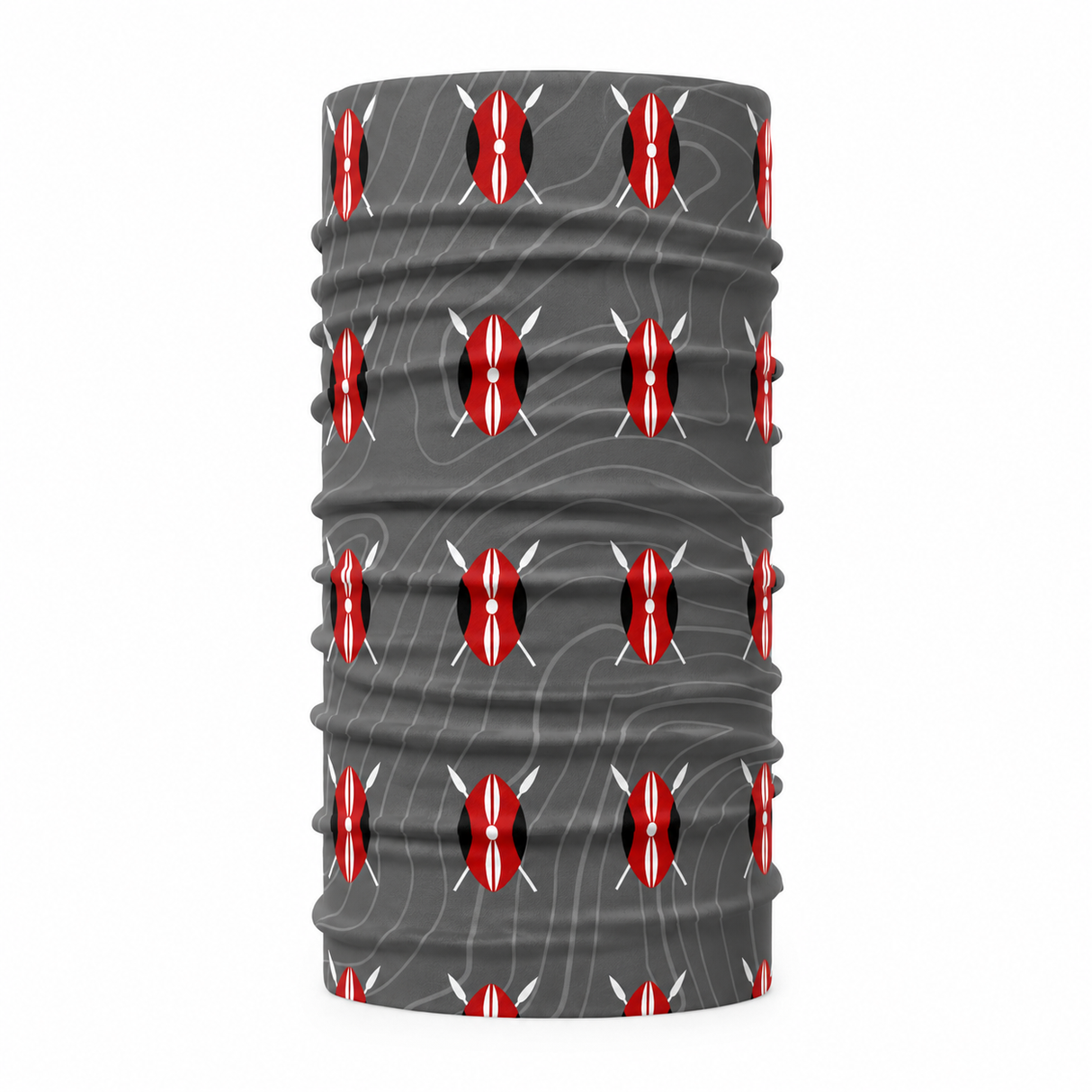 Kenya Flag Tubular Bandanas (Multi-Use Buffs)