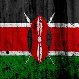 Square Bandana  - Kenya Flag