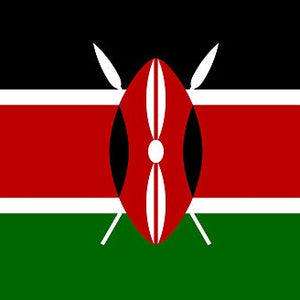 Bandana - Square Bandana  - Kenya Flag