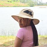 Narrow-Brim Bucket Hat