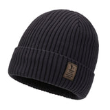 Double Layer Cuffed Beanie with plush interior