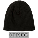 Beanie - Double Layer Slouch Beanie with plush interior