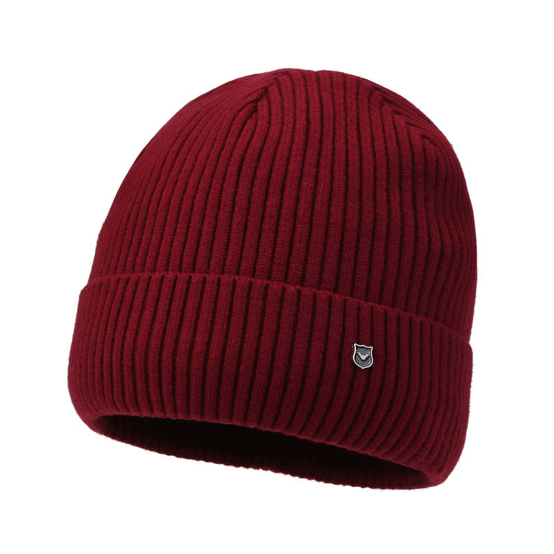 Double Layer Cuffed Beanie with plush interior