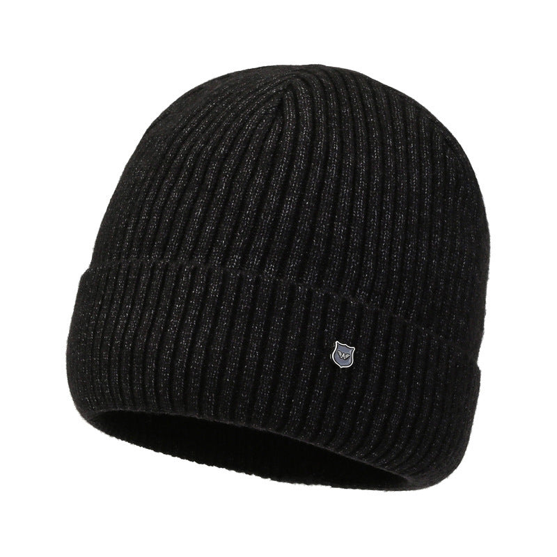 Double Layer Cuffed Beanie with plush interior