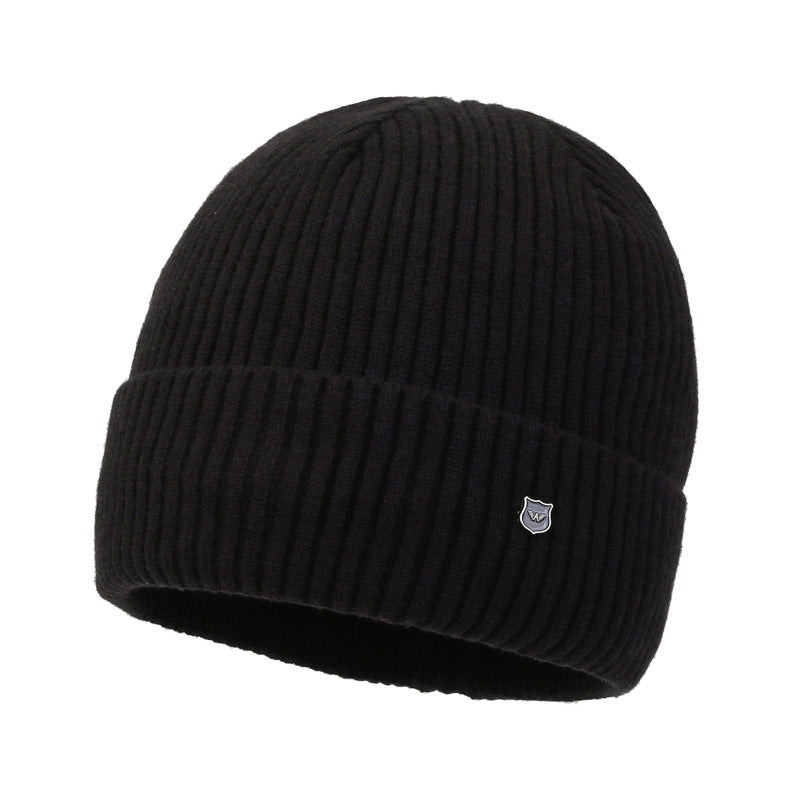 Double Layer Cuffed Beanie with plush interior