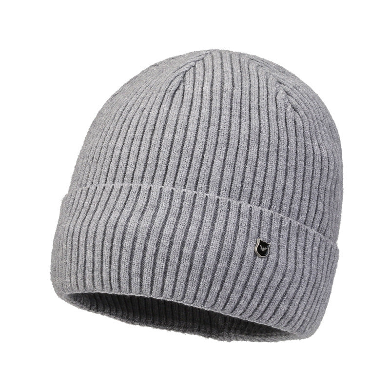 Double Layer Cuffed Beanie with plush interior