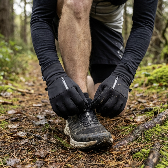 Long Light, Windproof, Thermal Gloves