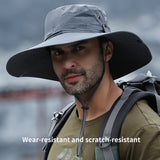 Wide Brim Bucket Hat