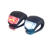 Front and Rear Silicone LED Bike Light Set