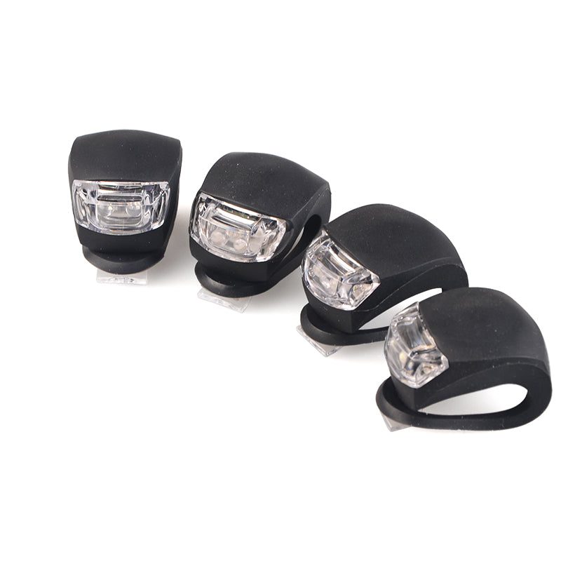 Front and Rear Silicone LED Bike Light Set