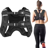 Weight Vest – 5kg, 8kg & 10kg | Non-Adjustable Weighted Workout Vest for Strength Training, Cardio &; Endurance