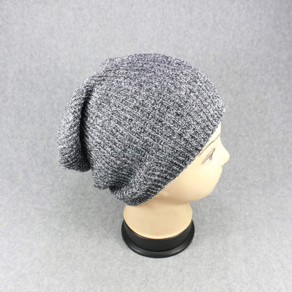 Headgear - Double Knitted Layers Warm Beanie