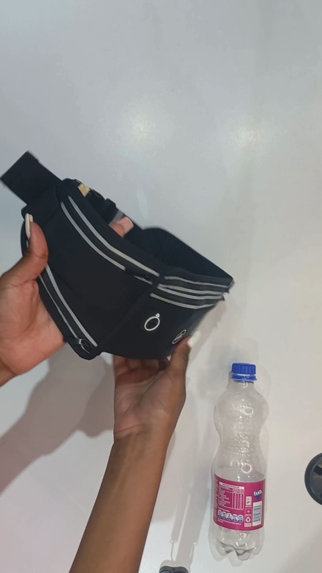 Running Belt with Bottle Provision
