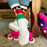 Kenya Flag Socks - Kids Crew Length socks