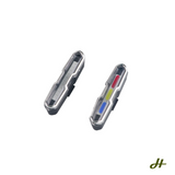 High-Viz Red White Blue rechargeable Bike Light