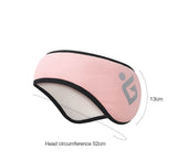 Headstrap with ear warmer and white inner lining