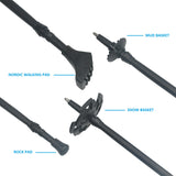 Carbon Fiber Trekking Poles - hawioutdoors
