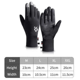 Gloves – Long Light, windproof, thermal gloves sensitive for smartphone use