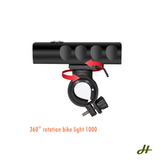 Bike Light - USB Rechargeable 1000 lumens LED Bike Front Light
