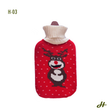 Hot Water Bottle with knitted cover
