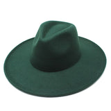 Wide Brim Fedora Hat