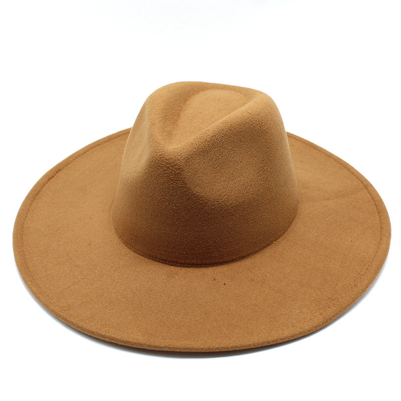 Wide Brim Fedora Hat