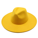 Wide Brim Fedora Hat